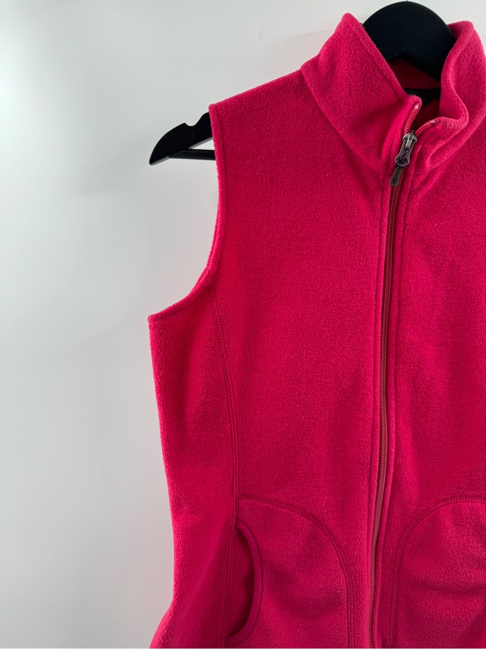 Woolrich Hot Pink Fleece Vest Women's Small - Picture 2 of 8
